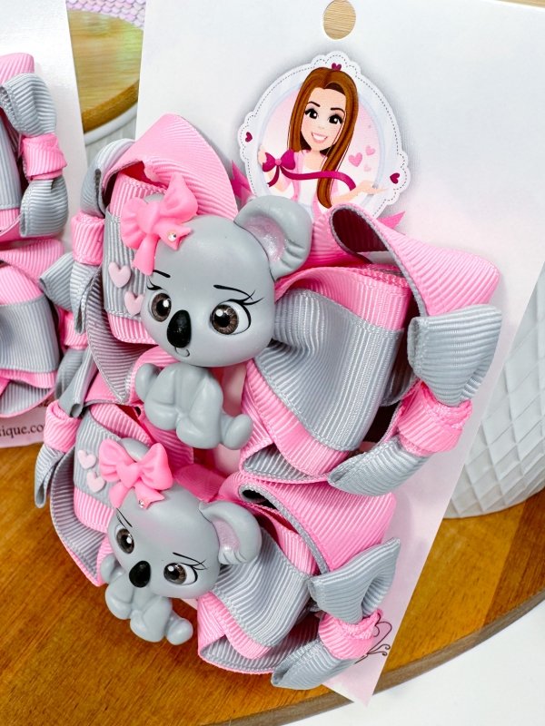 Koala Hair Bow