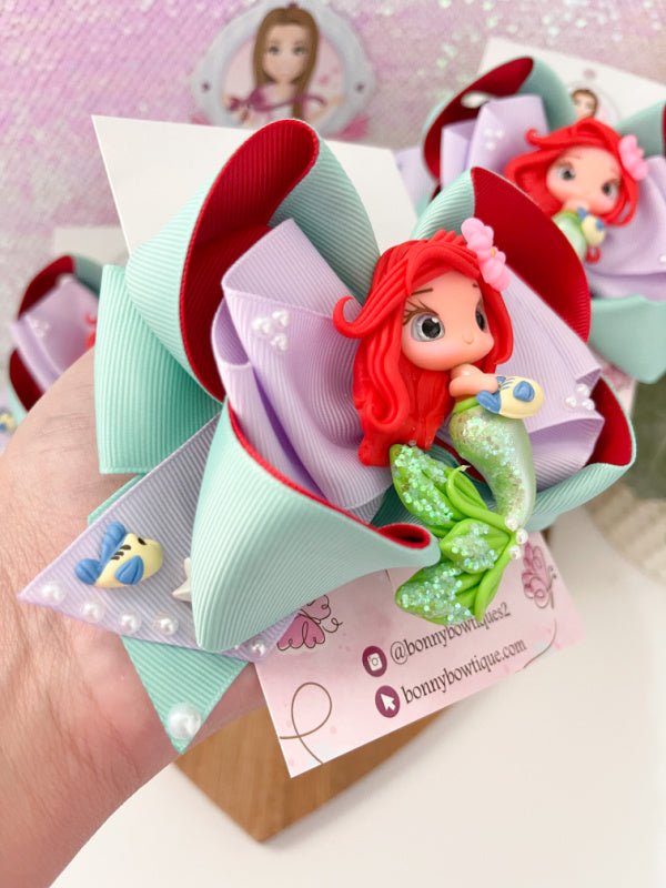 Princess Ariel Hair Bow