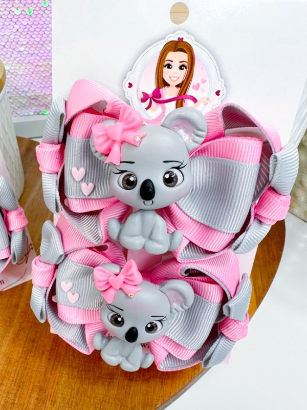 Koala Hair Bow