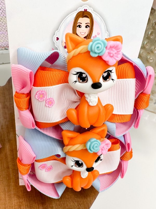 Fox Hair Bow