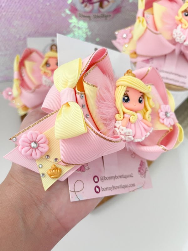 Princess Aurora Hair Bow