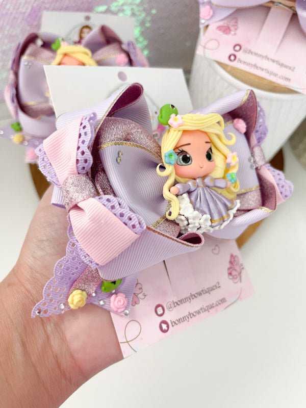 Princess Rapunzel Hair Bow