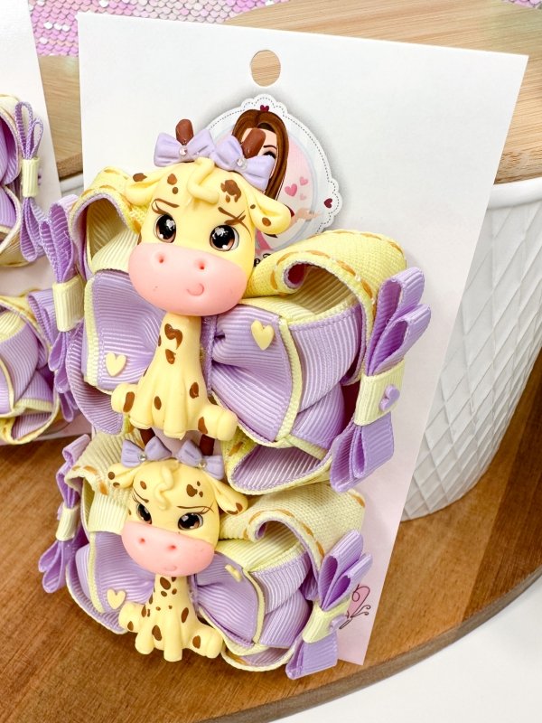 Giraffe Hair Bow