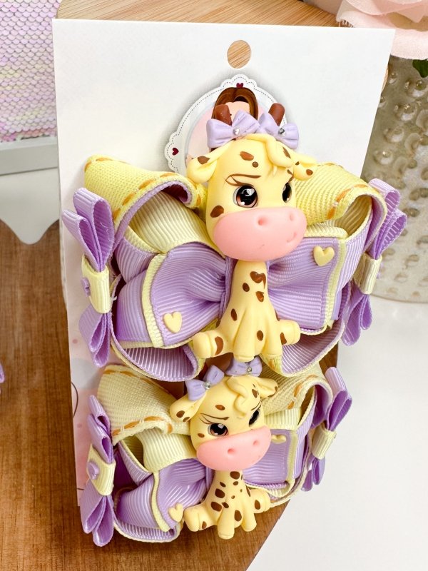 Giraffe Hair Bow