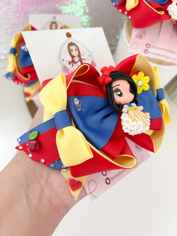 Princess Snow White Hair Bow