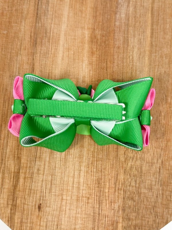 Pear Hair Bow