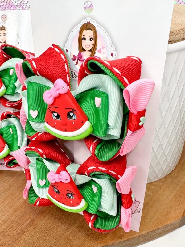 Watermelon Hair Bow