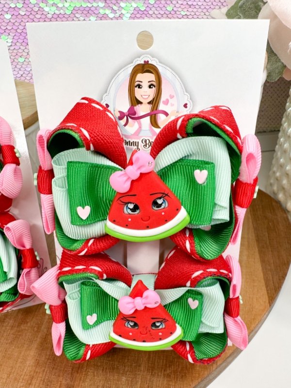 Watermelon Hair Bow