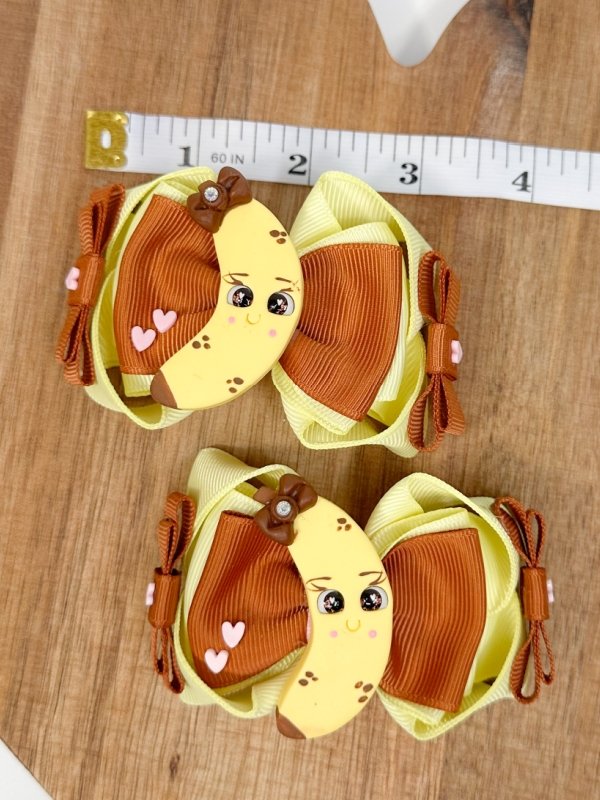 Banana Hair Bow