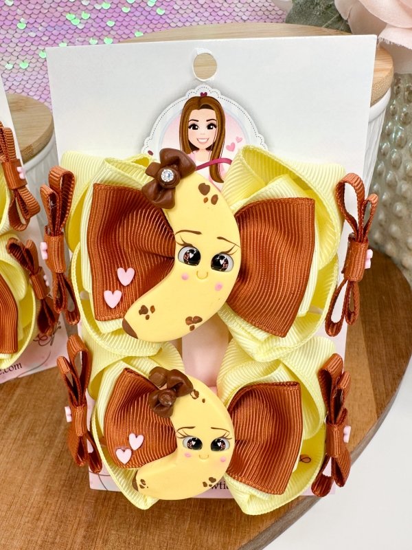 Banana Hair Bow
