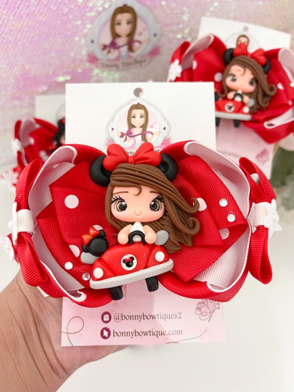 Minnie Car Hair Bow