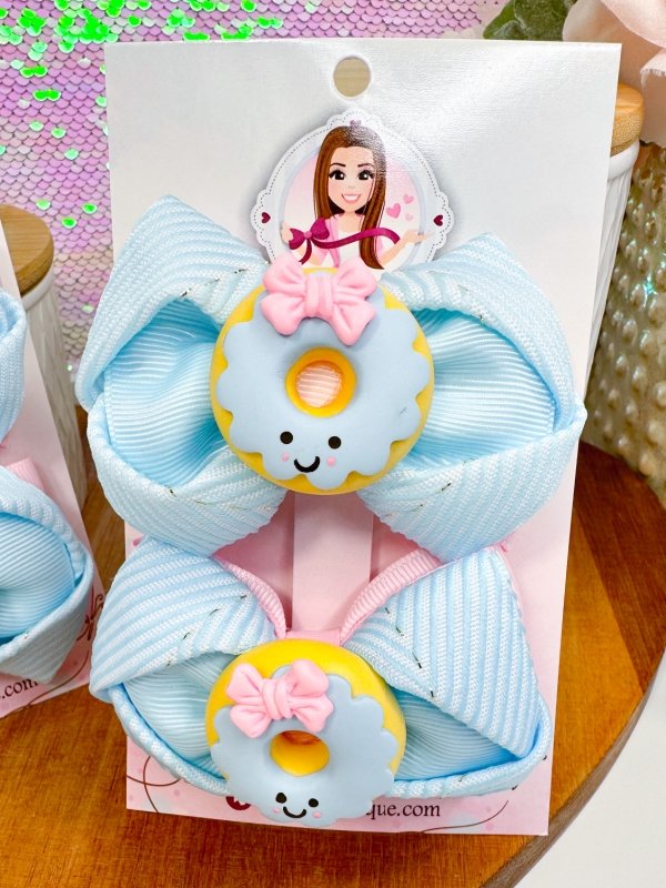 Donuts Hair Bow